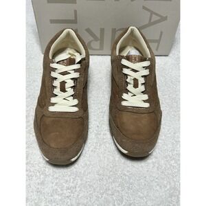 Naturalizer Common Ace Oat Brown/MER Women's Sneaker Comfort Suede Size 8.5 NIB